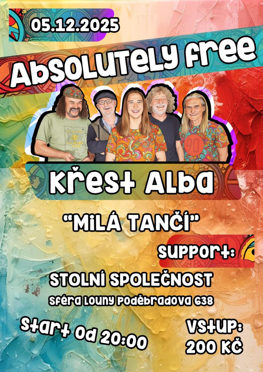 Plakát koncertu sféra křest